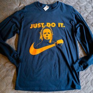 HALLOWEEN - MICHAEL MYERS - JUST DO IT - SIZE: M